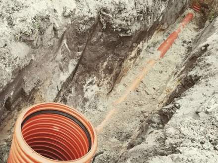 Kontynuacja kanalizacji Bąkowa